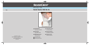 Instrukcja SilverCrest IAN 67101 Sauna na twarz