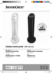 Mode d’emploi SilverCrest IAN 103879 Ventilateur