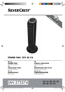 Priručnik SilverCrest IAN 273374 Ventilator