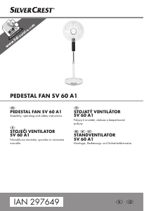 Priročnik SilverCrest IAN 297649 Ventilator