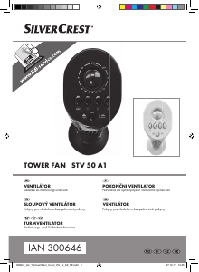 Návod SilverCrest IAN 300646 Ventilátor