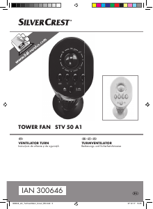 Manual SilverCrest IAN 300646 Ventilator