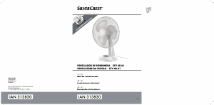 Manuale SilverCrest IAN 313830 Ventilatore