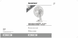Manual de uso SilverCrest IAN 313831 Ventilador