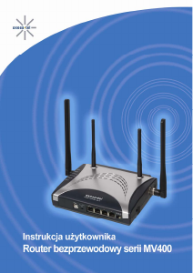 Instrukcja Axesstel MV400 Router