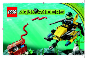 Bedienungsanleitung Lego set 7770 Aqua Raiders Tiefsee-Schatzsuche