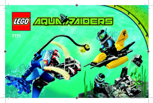 Manual Lego set 7771 Aqua Raiders Angler ambush