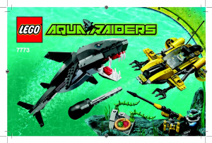 Handleiding Lego set 7773 Aqua Raiders Tijgerhaai aanval