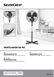 Manual de uso SilverCrest IAN 331472 Ventilador