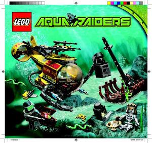 Manual de uso Lego set 7776 Aqua Raiders El naufragio