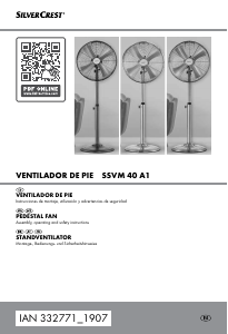 Manual de uso SilverCrest IAN 332771 Ventilador
