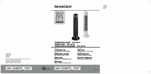 Handleiding SilverCrest IAN 338870 Ventilator