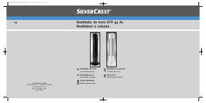 Manual SilverCrest IAN 61747 Ventilador