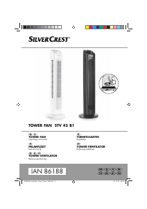 Käyttöohje SilverCrest IAN 86188 Tuuletin
