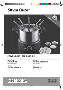 Manuale SilverCrest IAN 100109 Fonduta