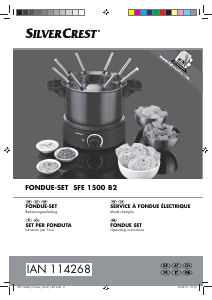 Manuale SilverCrest IAN 114268 Fonduta