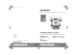Manuale SilverCrest IAN 337325 Fonduta