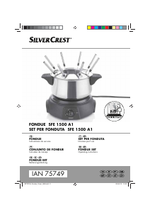 Manual de uso SilverCrest IAN 75749 Fondue
