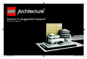 Bruksanvisning Lego set 21004 Architecture Solomon R Guggenheim Museum
