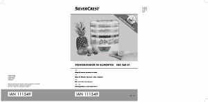 Manual de uso SilverCrest IAN 111549 Deshidratador