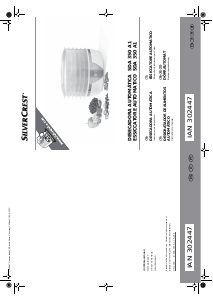 Manuale SilverCrest IAN 302447 Essiccatore per alimenti