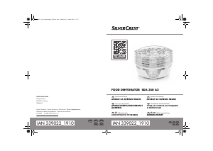 Manual SilverCrest IAN 339022 Deshidrator de alimente