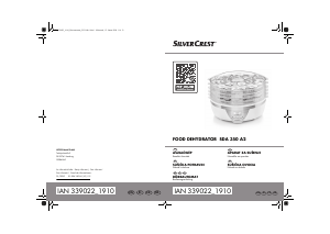 Priročnik SilverCrest IAN 339022 Sušilec hrane