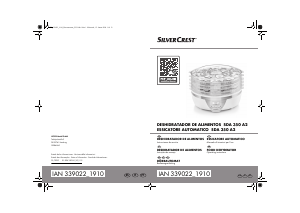 Manuale SilverCrest IAN 339022 Essiccatore per alimenti