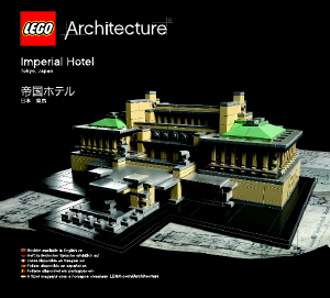 Brugsanvisning Lego set 21017 Architecture Imperial Hotel