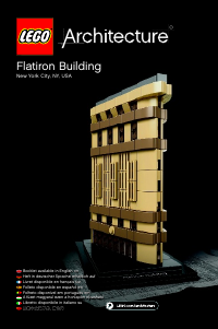 Mode d’emploi Lego set 21023 Architecture Le Flatiron Building