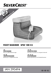 Handleiding SilverCrest IAN 290494 Voetenwarmer