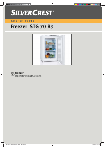 Manual SilverCrest IAN 71979 Freezer