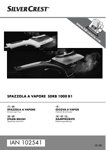 Manual SilverCrest IAN 102541 Vaporizador de vestuário