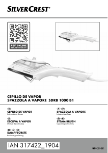 Manual SilverCrest IAN 317422 Vaporizador de vestuário