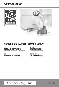 Manual de uso SilverCrest IAN 323748 Vaporizador de prendas