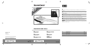 Priročnik SilverCrest IAN 77154 Ročni parni likalnik