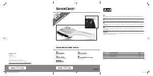 Manual SilverCrest IAN 77154 Aparat de călcat cu abur