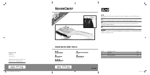 Bruksanvisning SilverCrest IAN 77154 Handhållen steamer