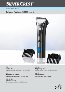 Manual SilverCrest IAN 61924 Aparador de cabelo