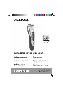 Manual SilverCrest IAN 78917 Aparat de tuns