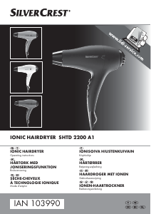 Handleiding SilverCrest IAN 103990 Haardroger