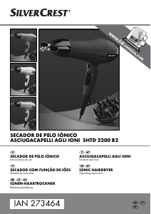 Manual de uso SilverCrest IAN 273464 Secador de pelo