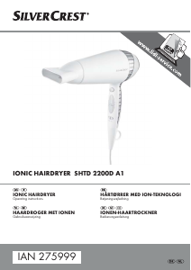 Handleiding SilverCrest IAN 275999 Haardroger