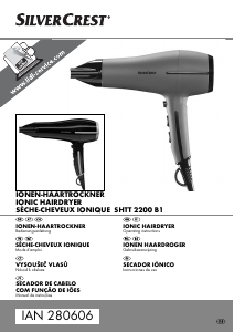 Manual de uso SilverCrest IAN 280606 Secador de pelo