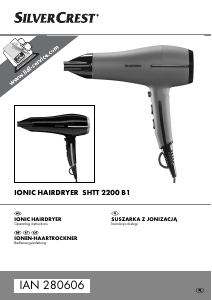 Instrukcja SilverCrest IAN 280606 Suszarka do włosów