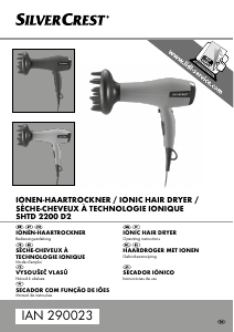 Manual de uso SilverCrest IAN 290023 Secador de pelo