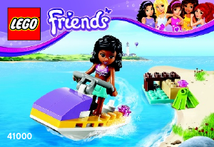 Handleiding Lego set 41000 Friends Plezier op het water