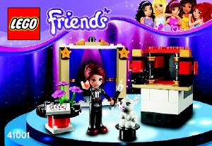 Bedienungsanleitung Lego set 41001 Friends Mias Zaubershow