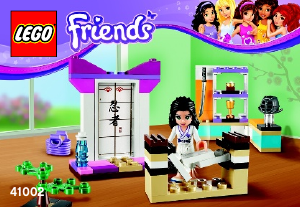 Manual de uso Lego set 41002 Friends La clase de karate de Emma