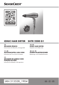 Manual de uso SilverCrest IAN 313528 Secador de pelo